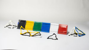 Klassensatz Klickies mit Dreiecken, Quadraten, Fünfecken und Sechsecken + einem Arbeitsheft