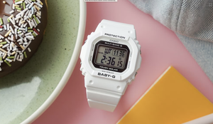 Armbanduhr: Baby G BGD-5650-7ER (Weiß)